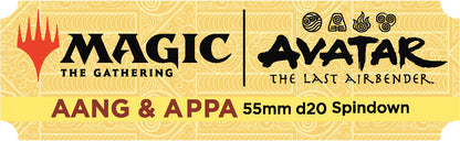 Magic the Gathering CCG: Avatar - The Last Airbender 55mm Spindown d20