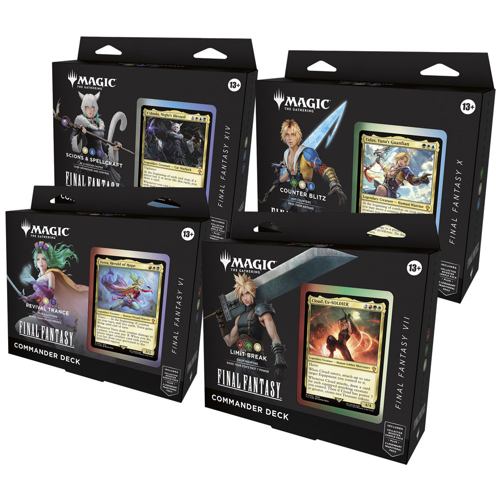 Magic the Gathering CCG: Universes Beyond Final Fantasy - Commander Deck Set