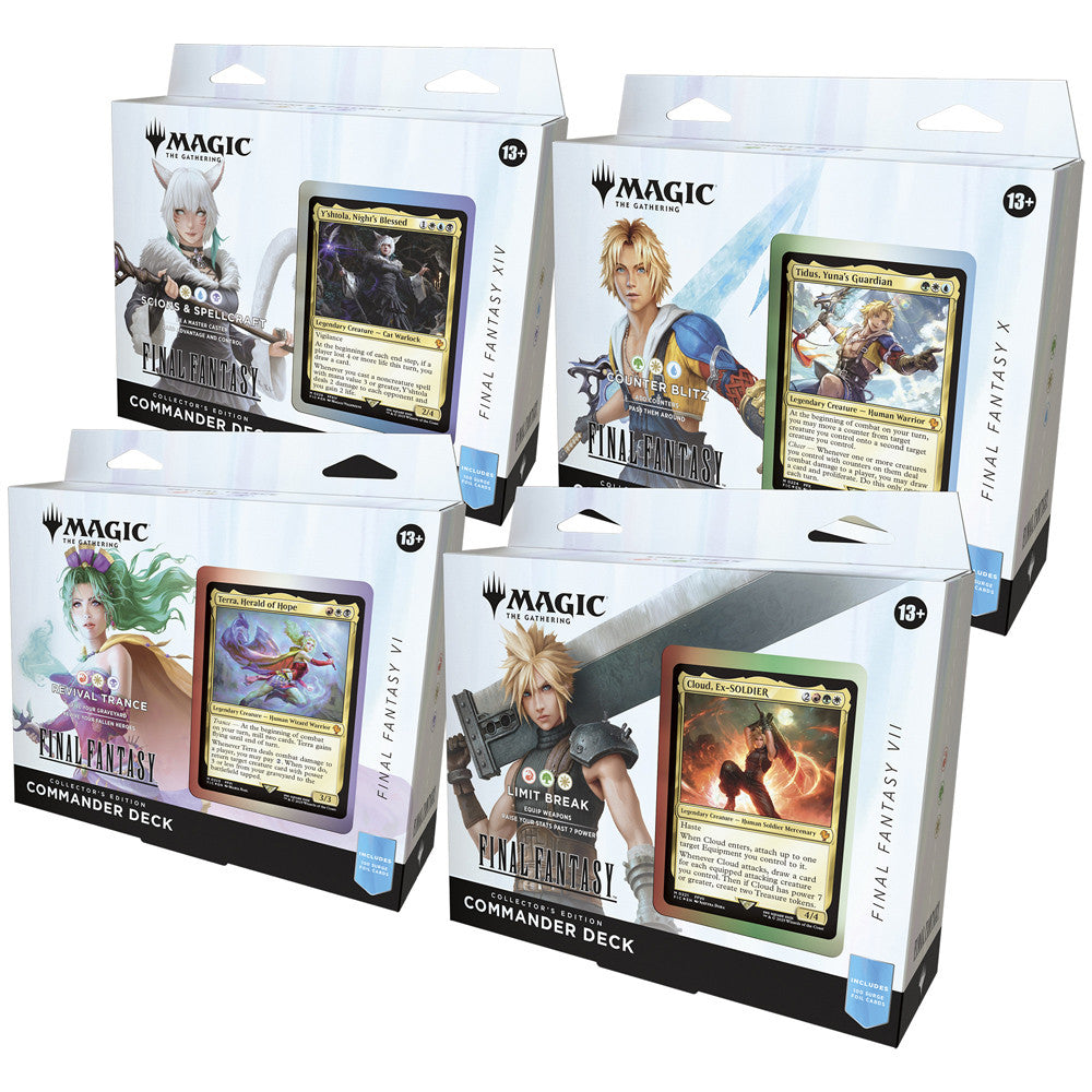 Magic the Gathering CCG: Universes Beyond Final Fantasy - Collector Commander Deck Set