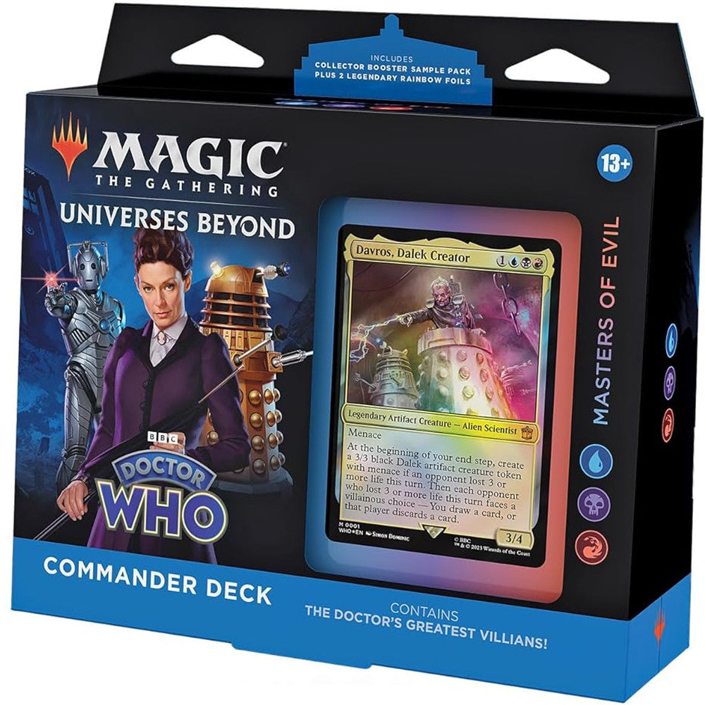 Magic the Gathering: Doctor Who Commander Deck Masters of Evil