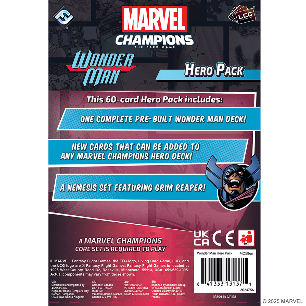 Marvel Champions: The Card Game - Wonder Man Hero Pack
