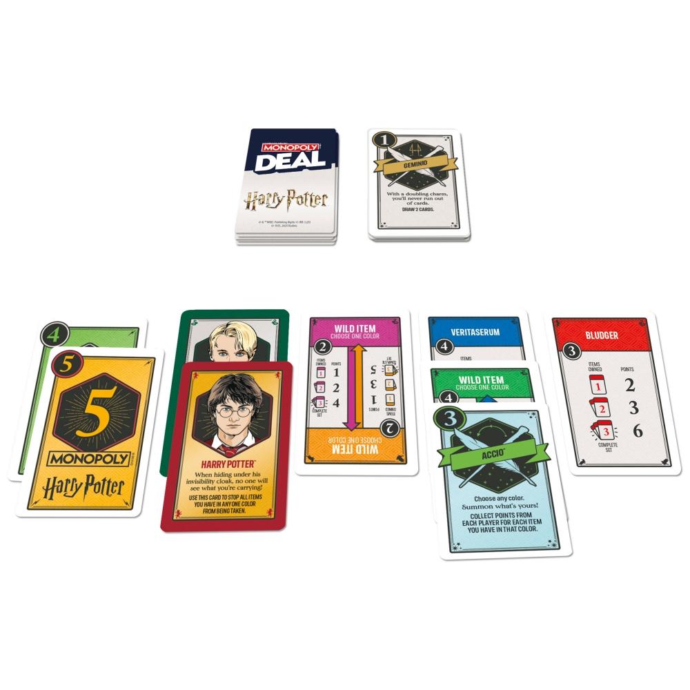 Monopoly Deal Card Game - Harry Potter