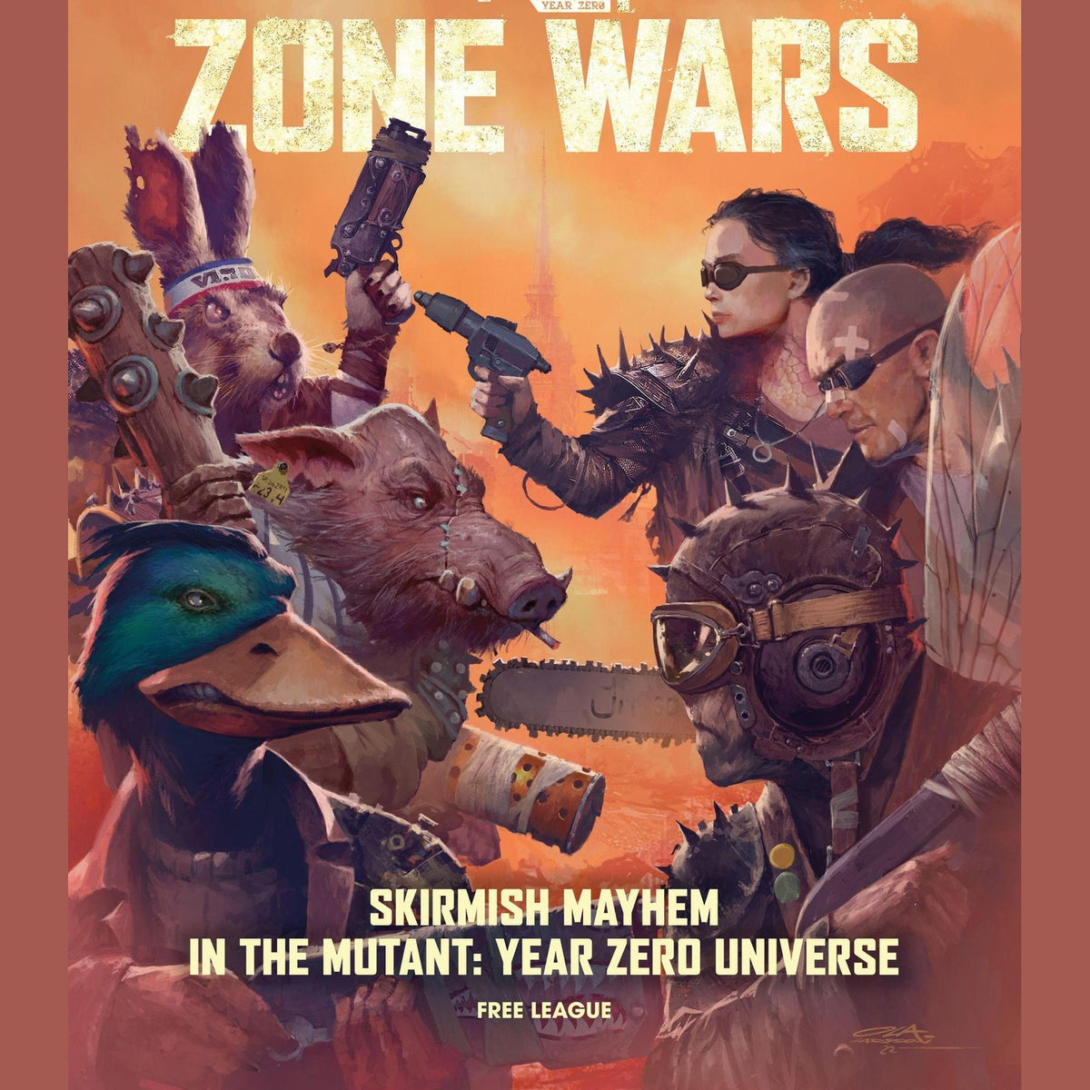 Mutant Year Zero: Zone Wars Core Set