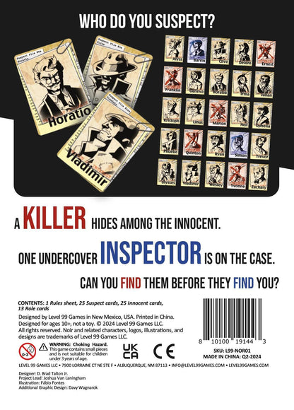 NOIR: Deductive Mystery Game