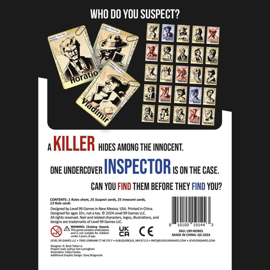 NOIR: Deductive Mystery Game