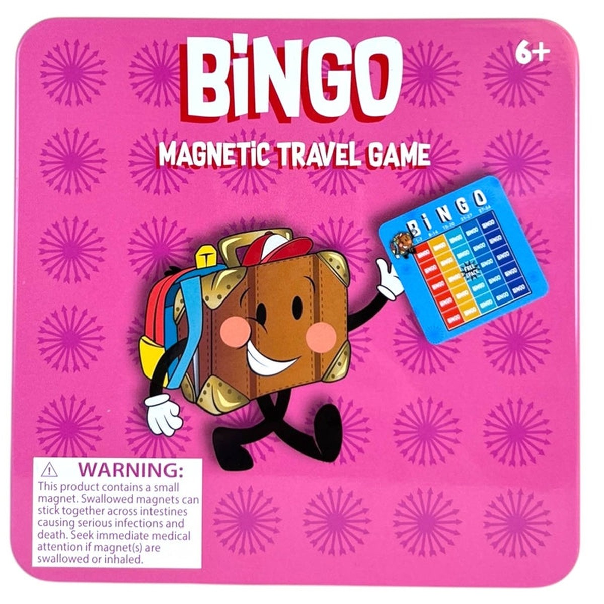 On the Way Games Magnetic Travel Games, 6 Games, 24/Display