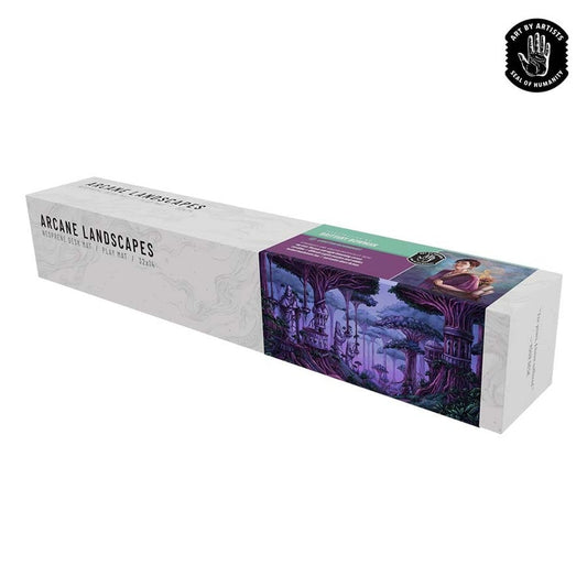 Orange Nebula: Curartor: Desk Mat