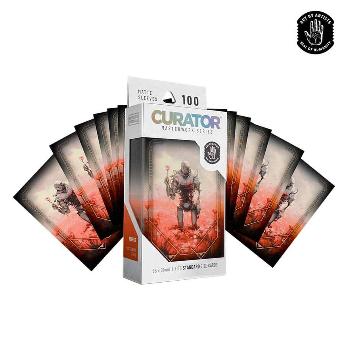 Orange Nebula: Curator: Masterwork Sleeves