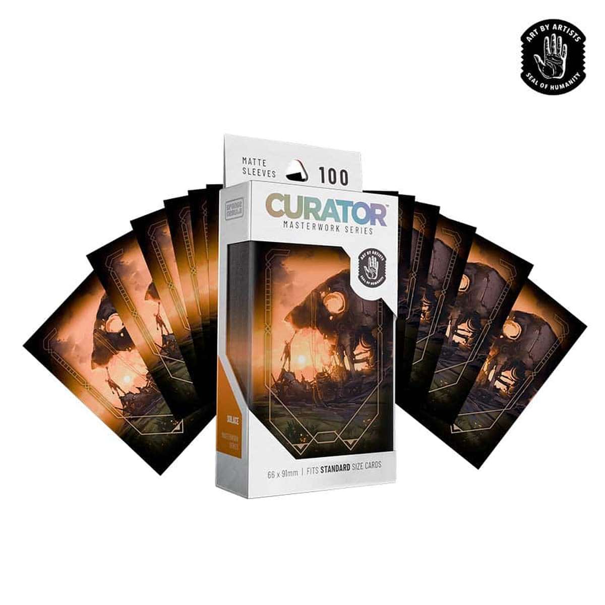 Orange Nebula: Curator: Masterwork Sleeves