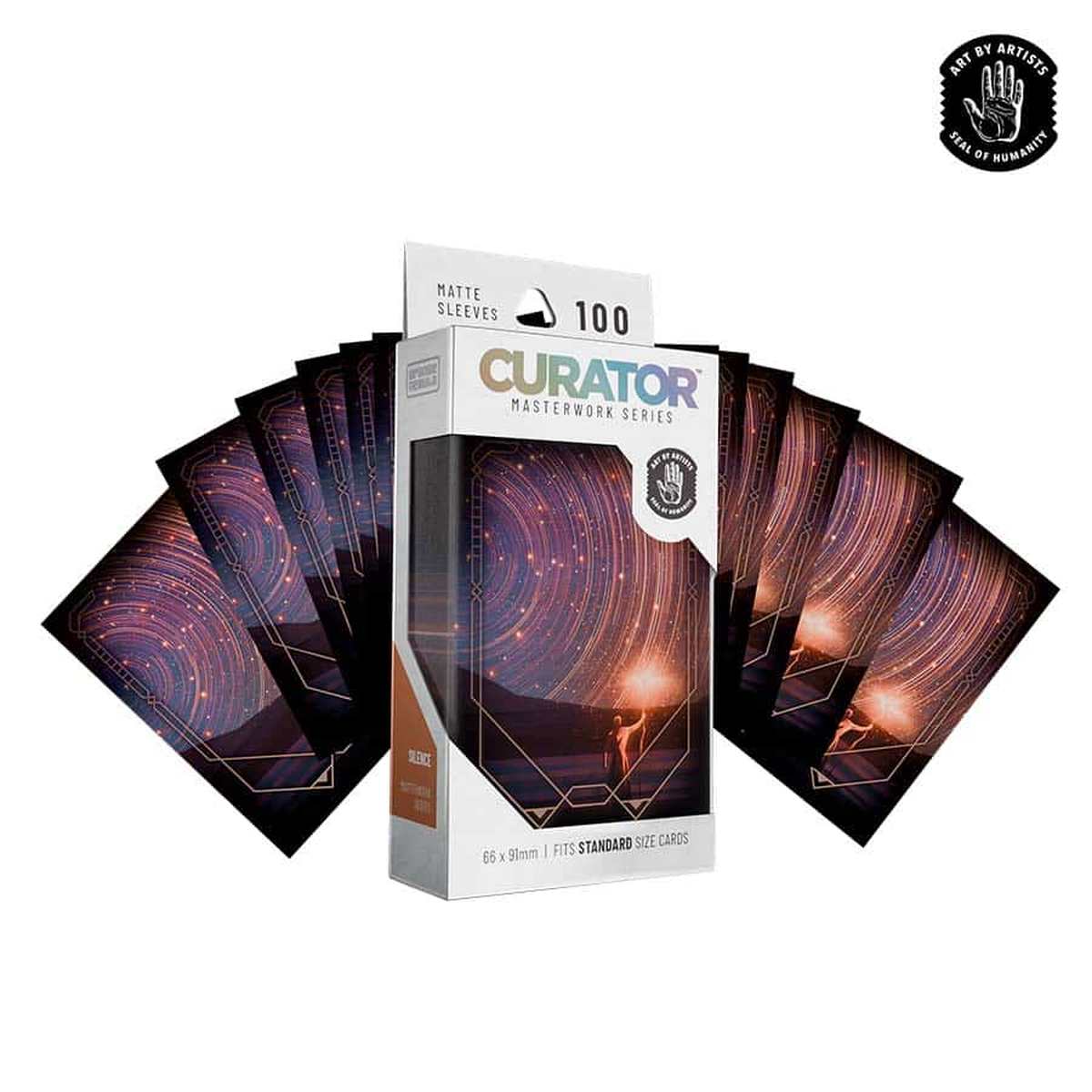 Orange Nebula: Curator: Masterwork Sleeves