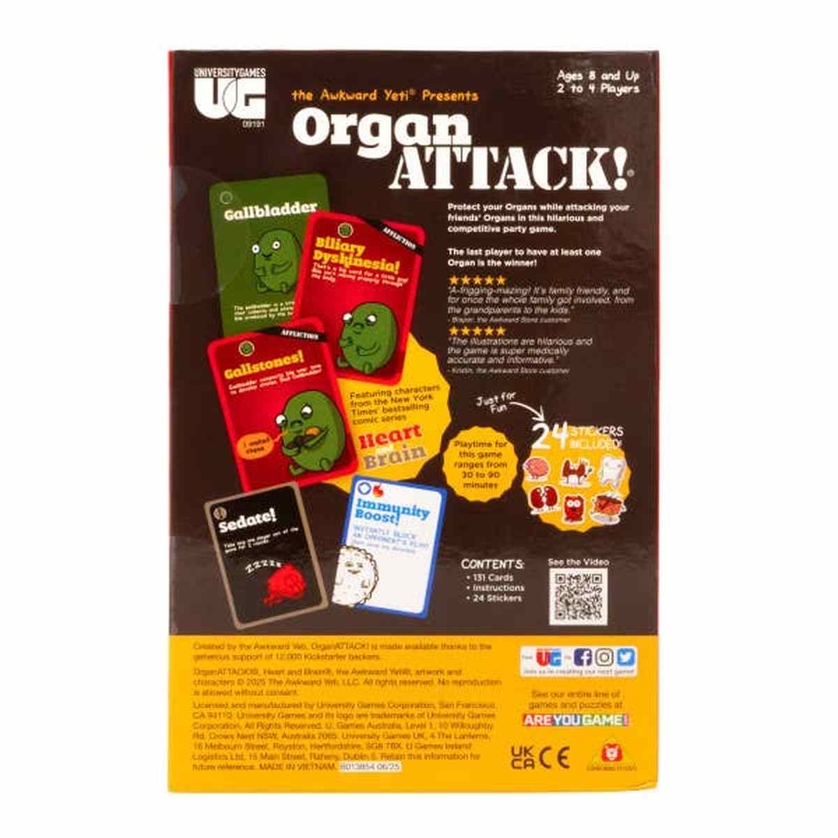 Organattack! Ultimate Party Game Bundle
