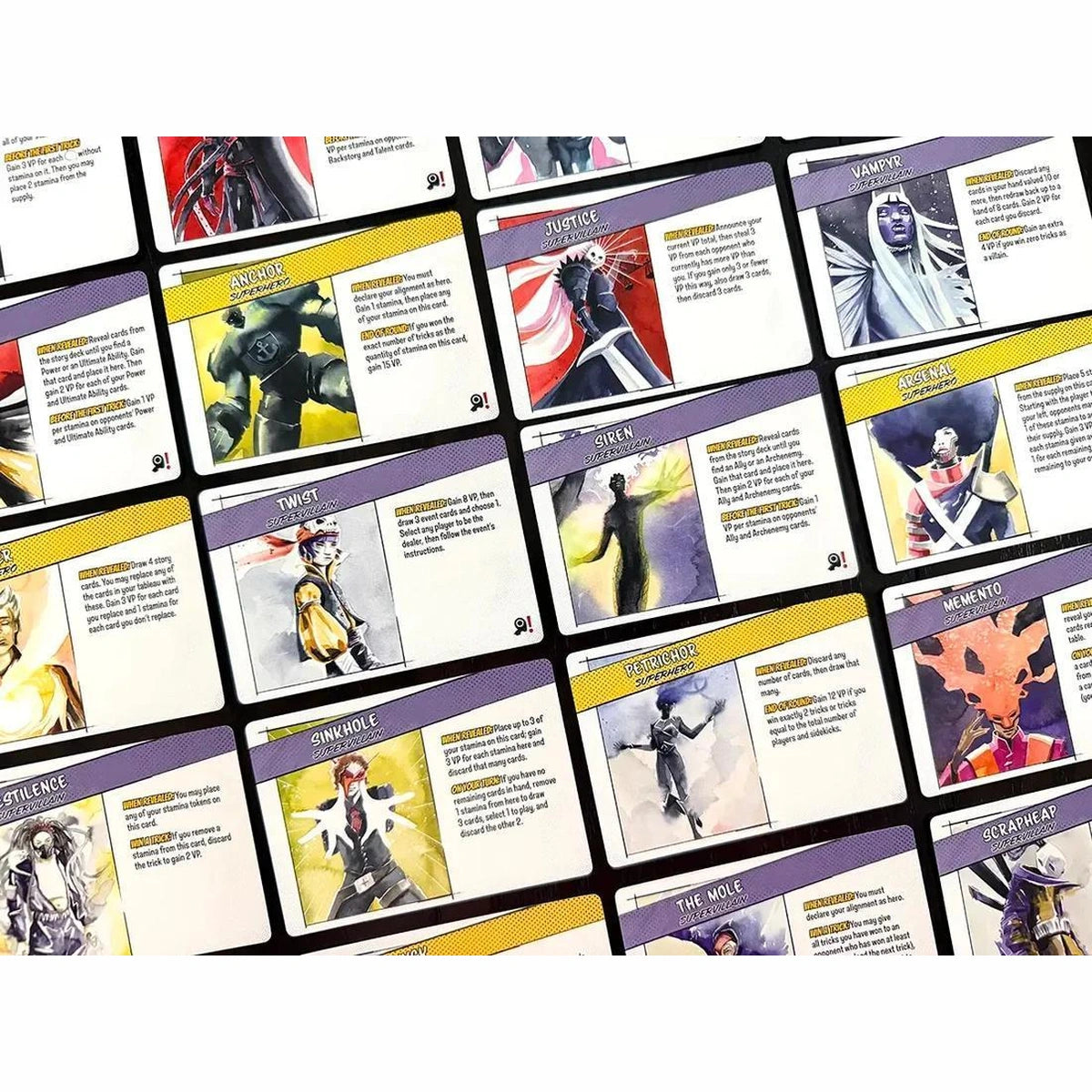 Origin Story: Heroes & Villains Mini-Expansion