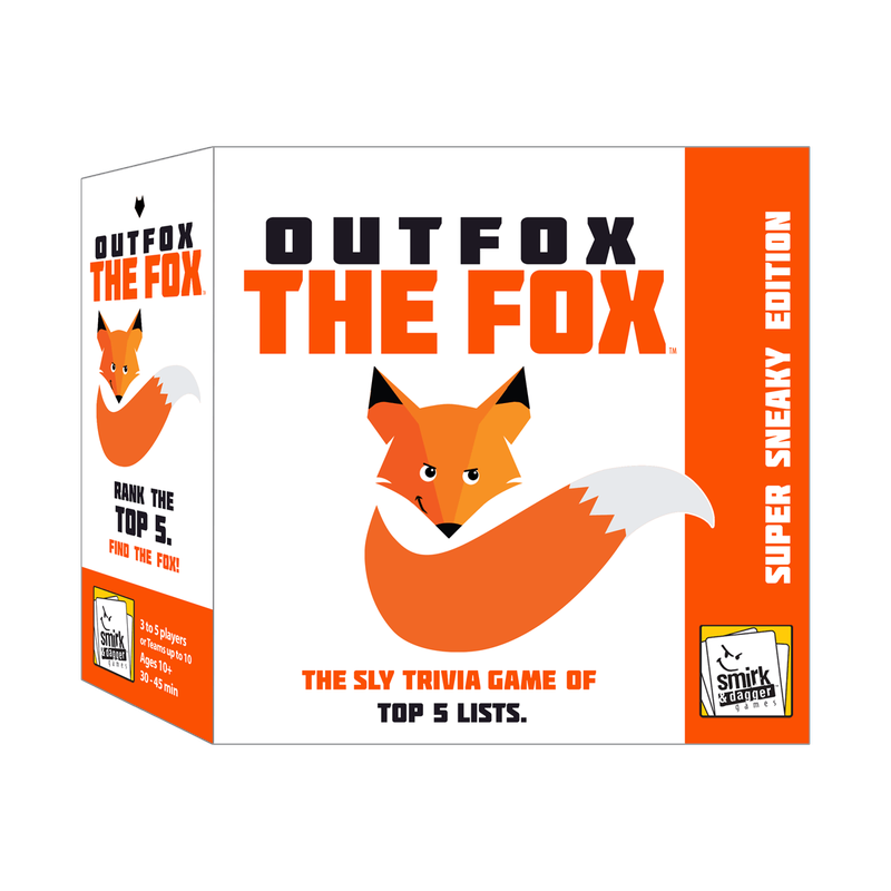 Outfox the Fox - A Sly Game of Top-5 Trivia for 3-10 Players