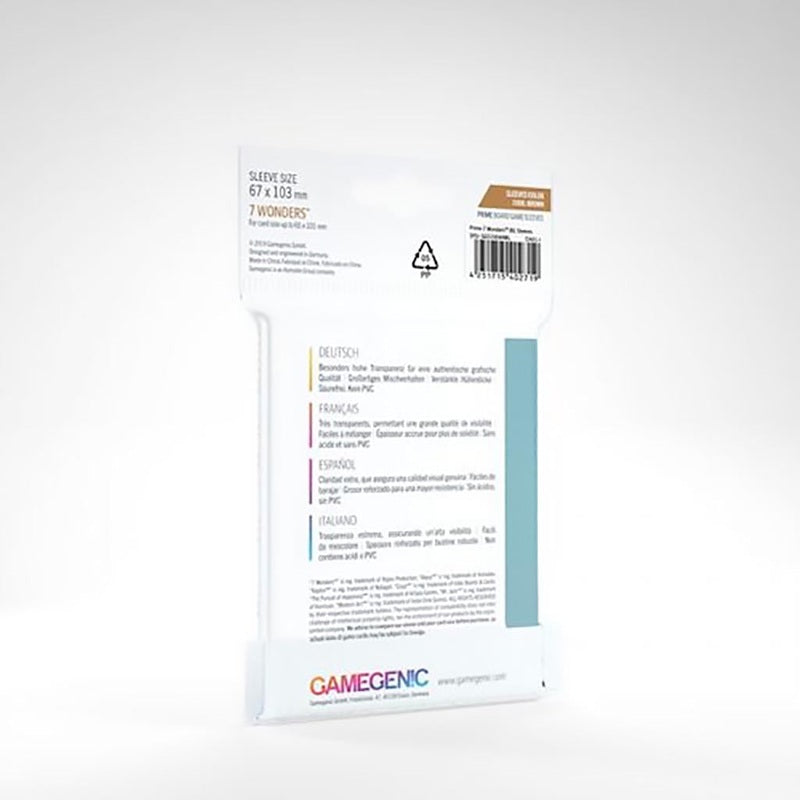 PRIME Sleeves: 7 Wonders 67 x 103 mm