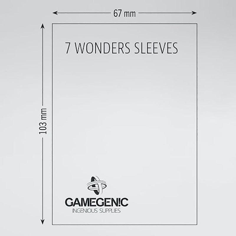 PRIME Sleeves: 7 Wonders 67 x 103 mm