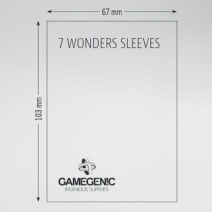 PRIME Sleeves: 7 Wonders 67 x 103 mm