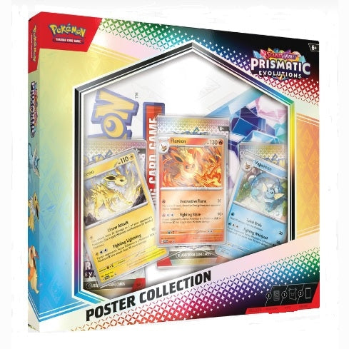 Pokemon TCG: Scarlet & Violet - Prismatic Evolutions Poster Collection