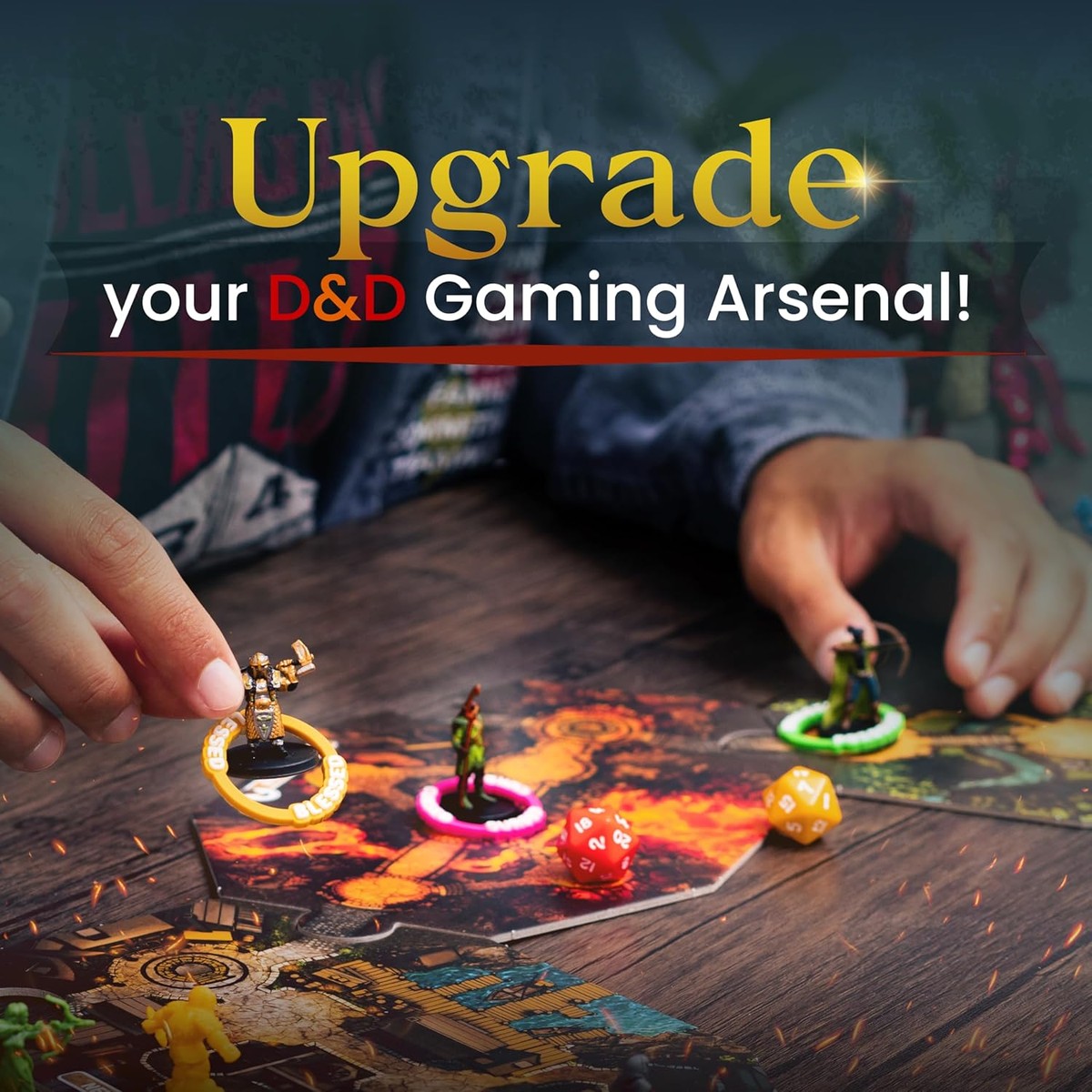 RPG Condition Markers – 112 Rubber Rings for D&D