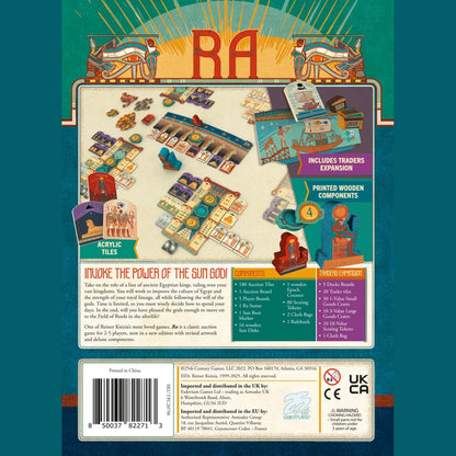 Ra Sun God Edition Includes Traders Expansion