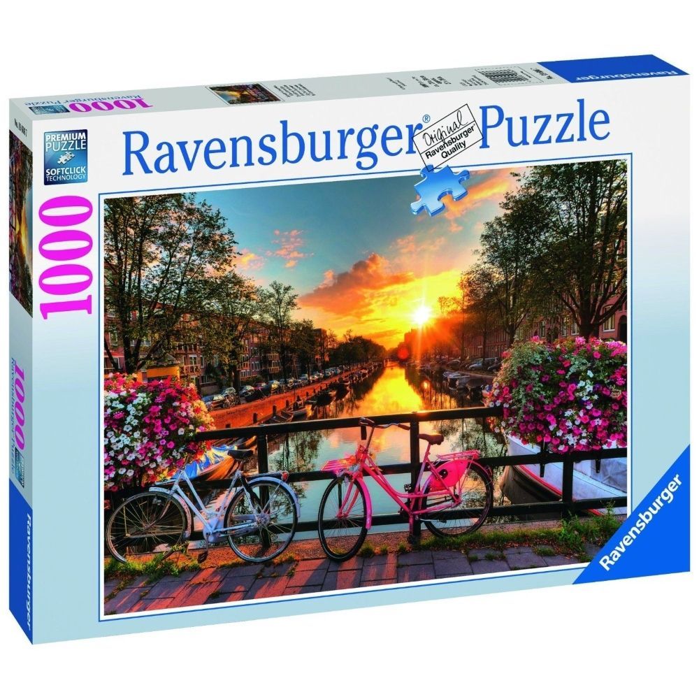 Ravensburger Bicycles In Amsterdam 1000 Piece