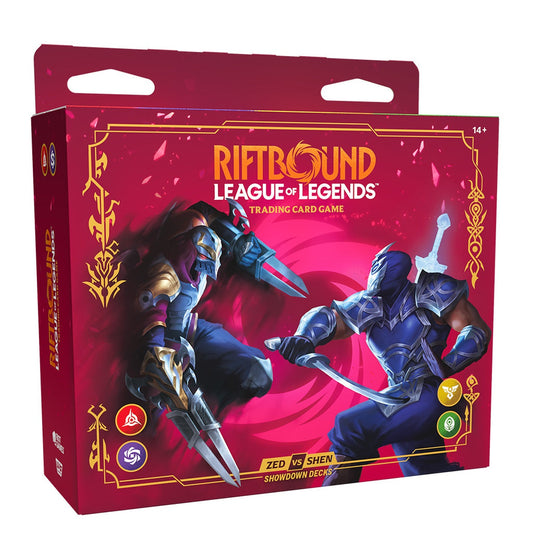 Riftbound TCG: League of Legends: Vendetta Showdown Decks - Zed vs Shen