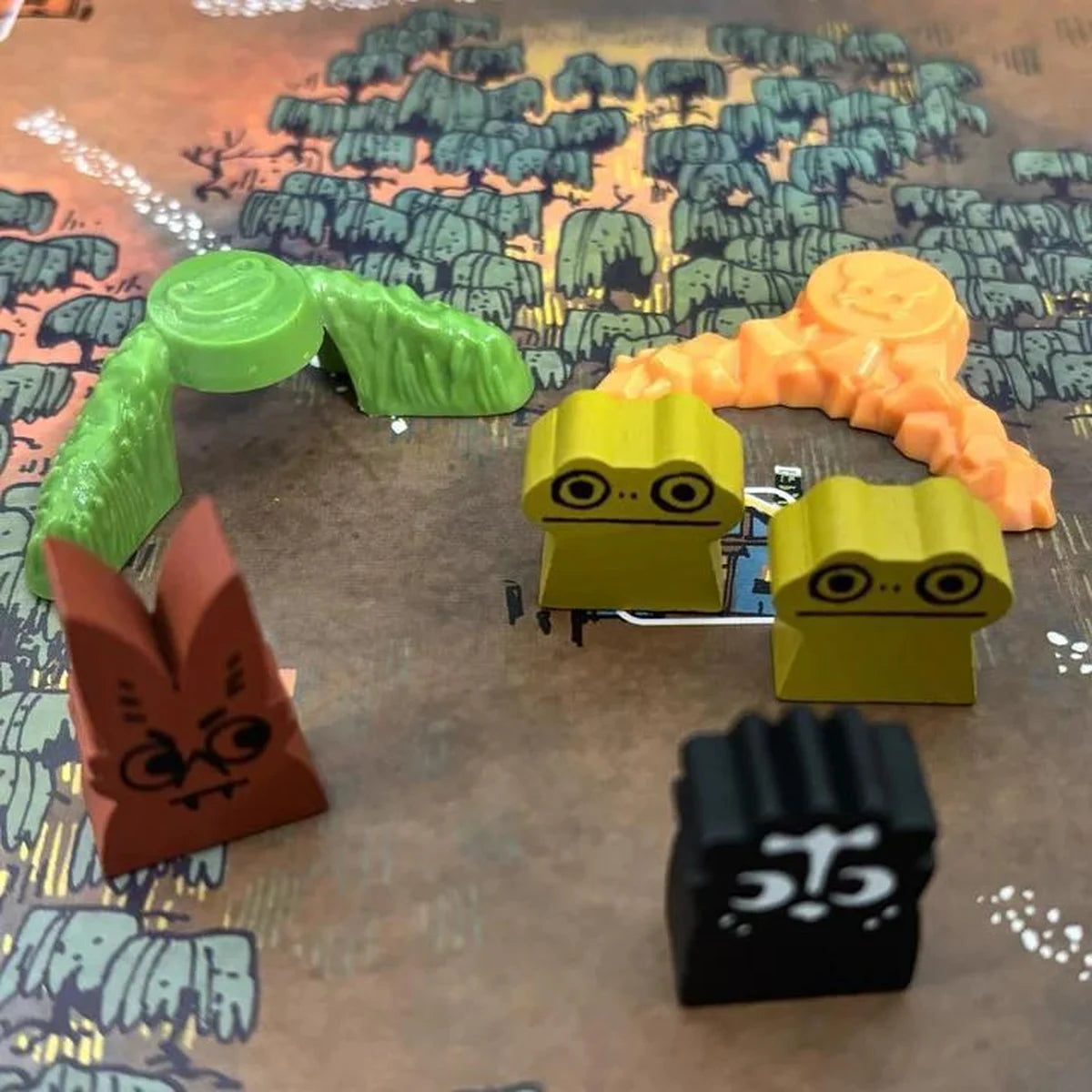 Root: Frog Clearing Markers