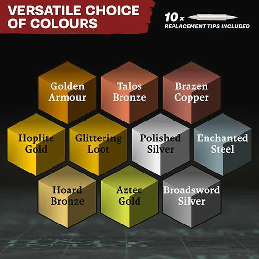 Speedpaint Markers: Metallics Set