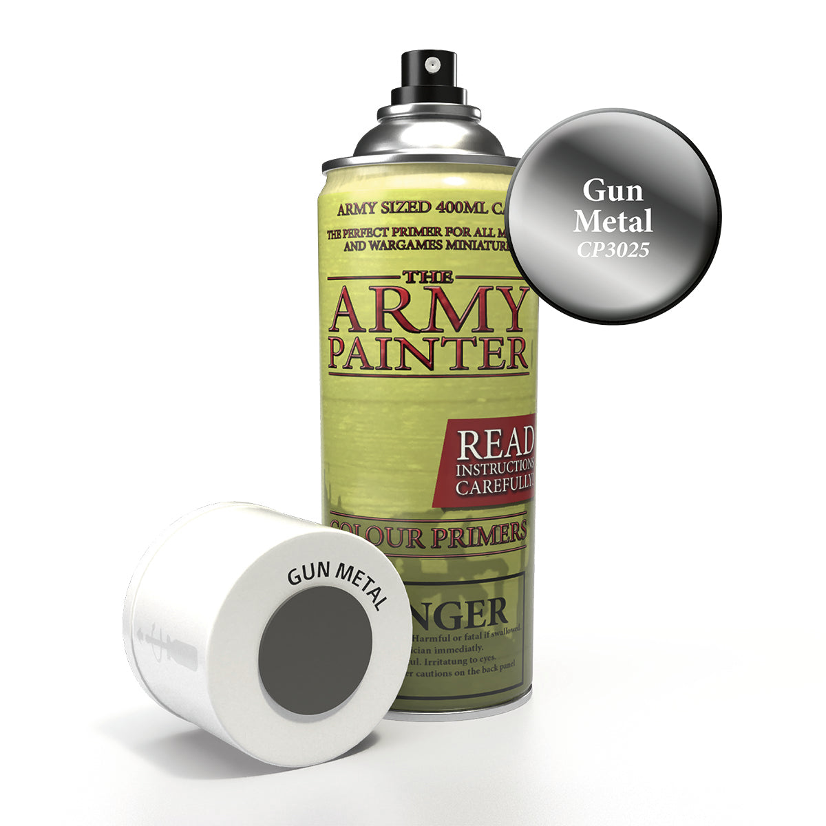 Spray Primers And Varnish: Army Painter - Colour Primer: Gun Metal