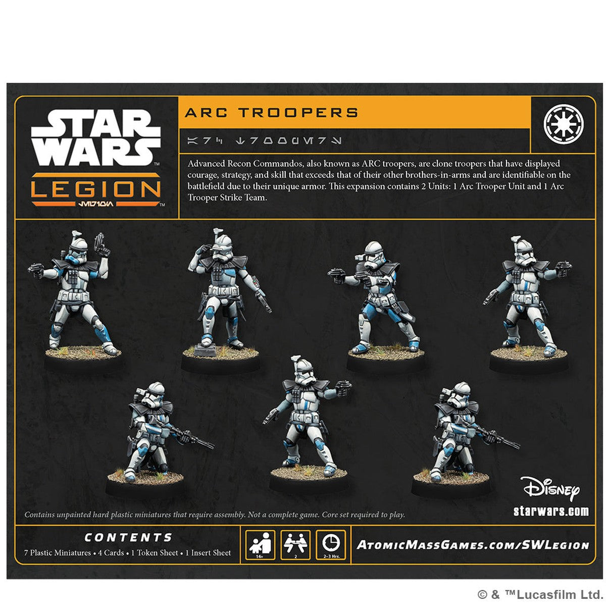 Star Wars: Legion - ARC Troopers Unit Expansion