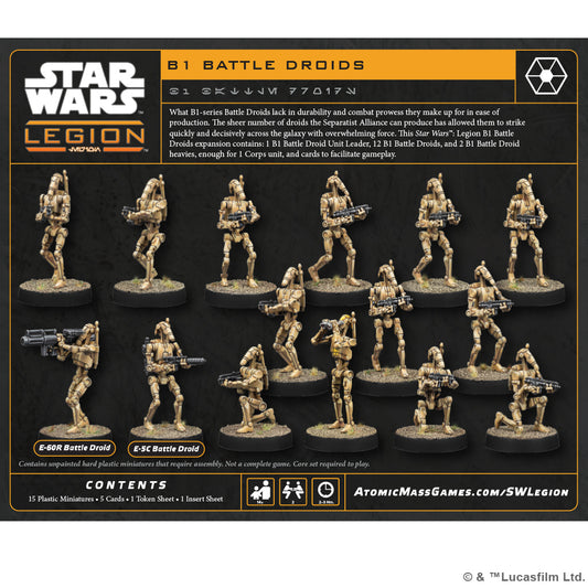 Star Wars Legion B1 Battle Droids