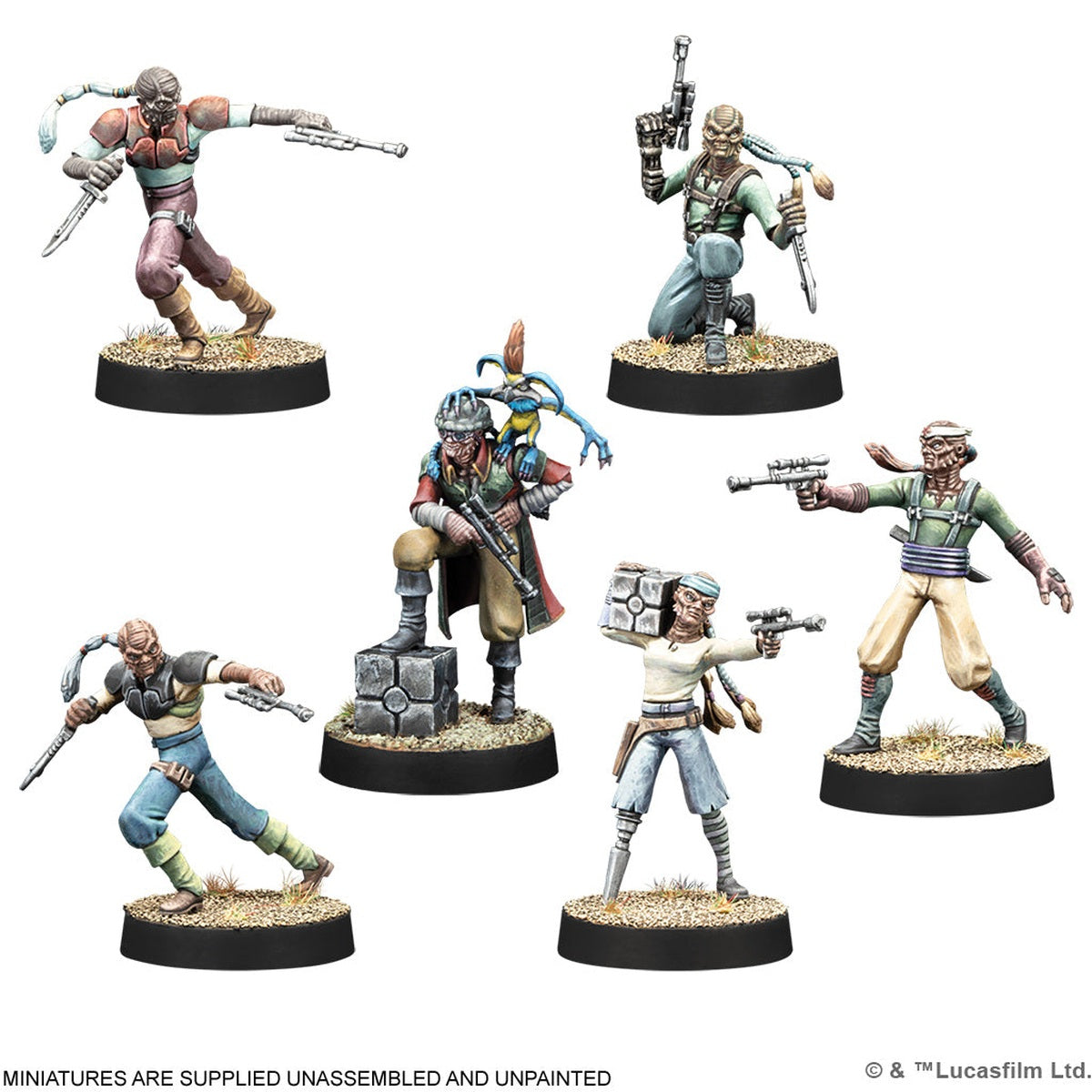 Star Wars: Legion – Hondo Ohnaka & Weequay Pirates