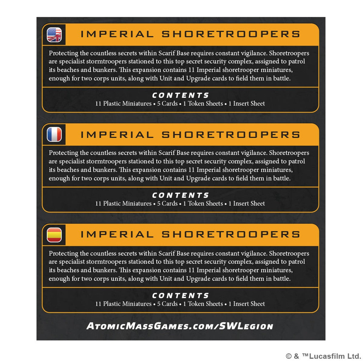 Star Wars: Legion – Imperial Shoretroopers