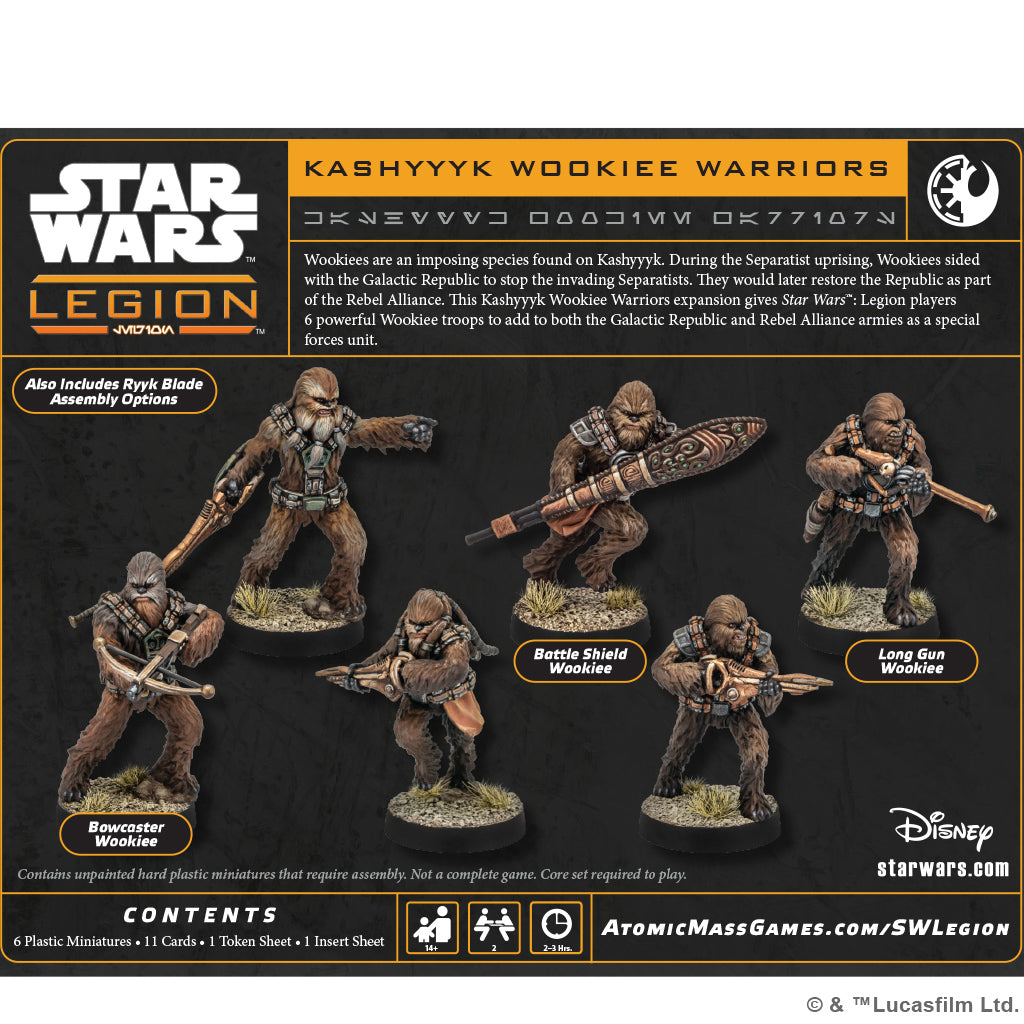 Star Wars: Legion – Kashyyyk Wookiee Warriors
