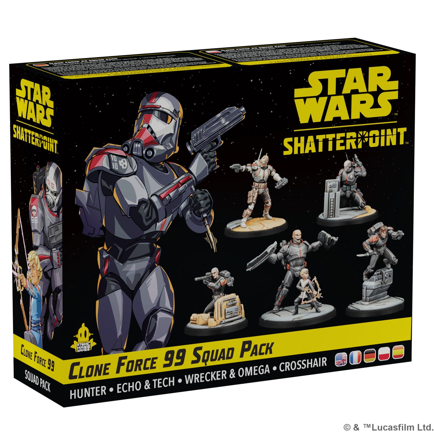 Star Wars: Shatterpoint â€“ Clone Force 99 Squad Pack