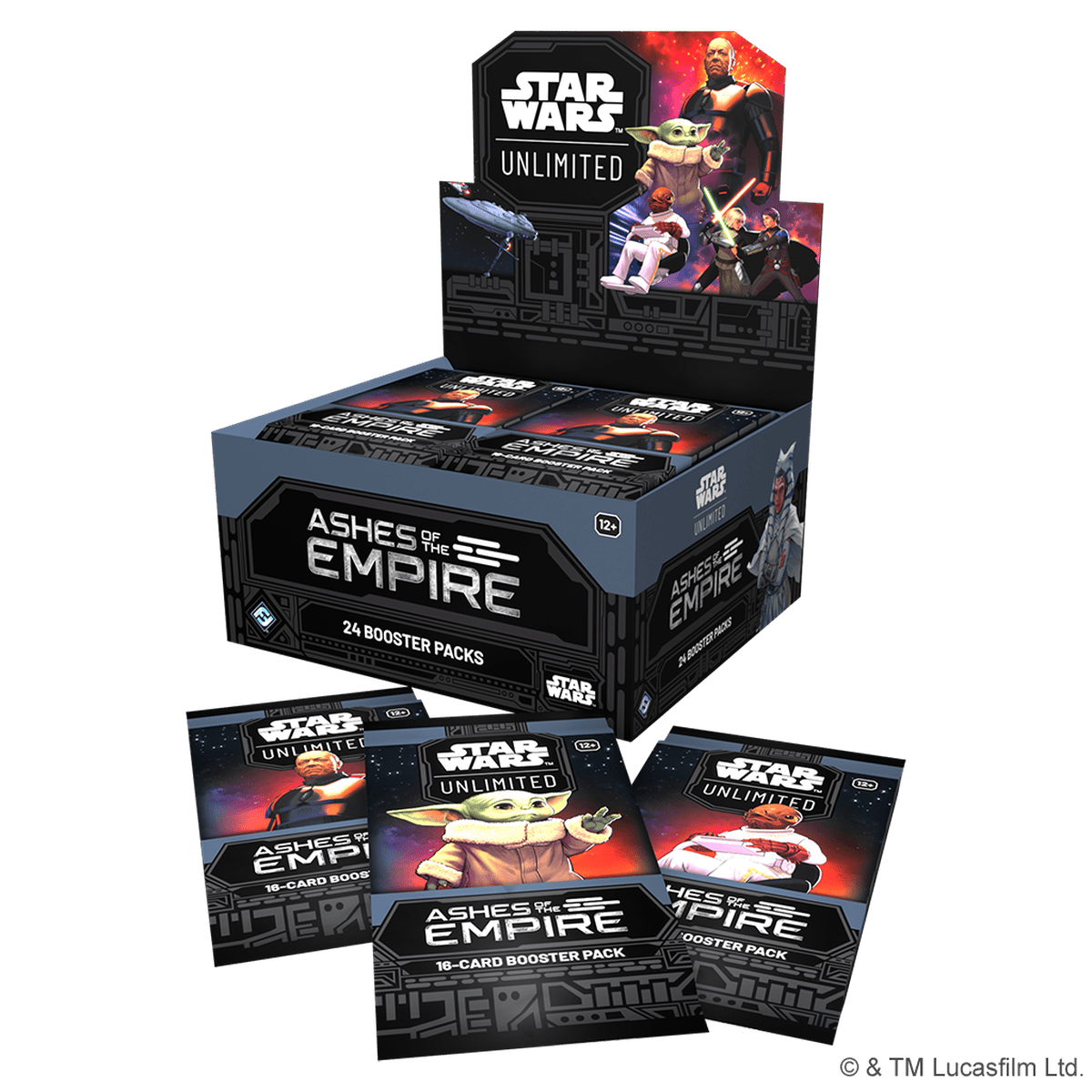 Star Wars: Unlimited - Ashes of the Empire: Booster Display