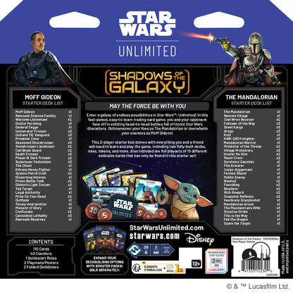 Star Wars: Unlimited - Shadows of the Galaxy: Two-Player Starter