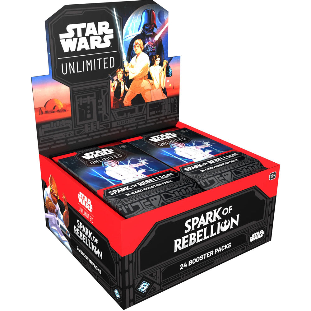 Star Wars: Unlimited Spark of Rebellion Booster Box 24 Preorder - Available November 2024