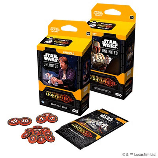 Star Wars Unlimited TCG: Jump to Lightspeed - Spotlight Decks Set of 2