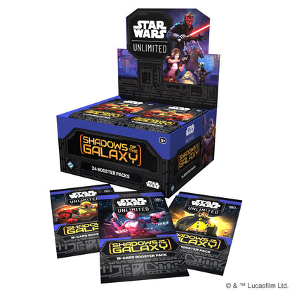 Star Wars Unlimited TCG: Shadows of the Galaxy - Booster Box