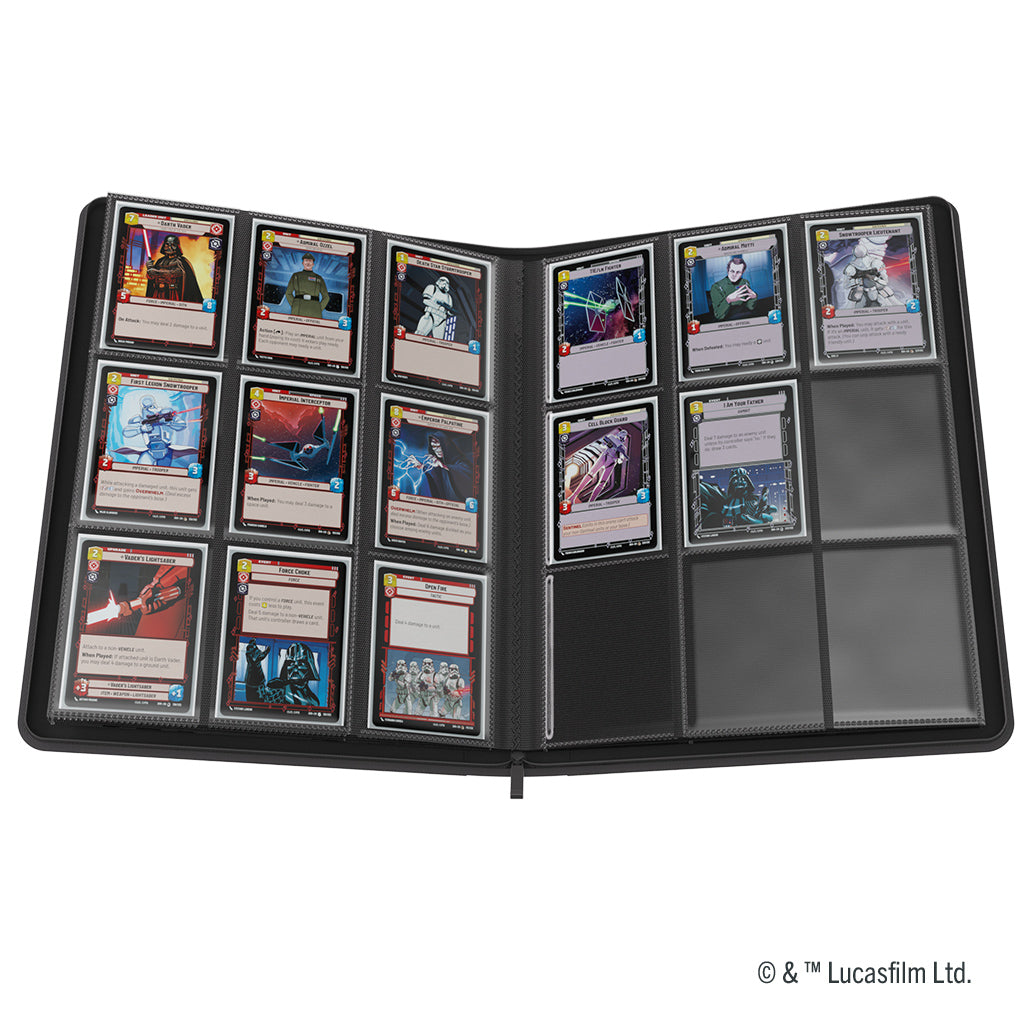 Star Wars: Unlimited Zip-Up Album 18-Pocket Black
