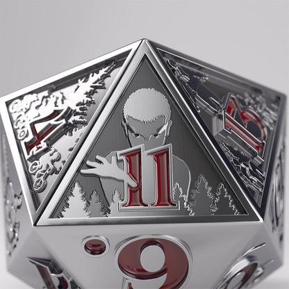 Stranger Things - Hellfire Club Premium Metal D20 Die
