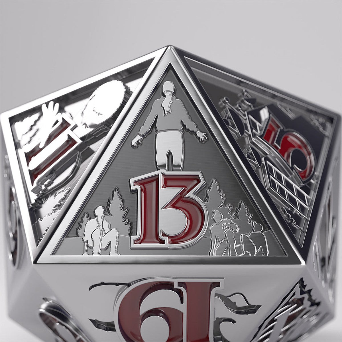Stranger Things - Hellfire Club Premium Metal D20 Die