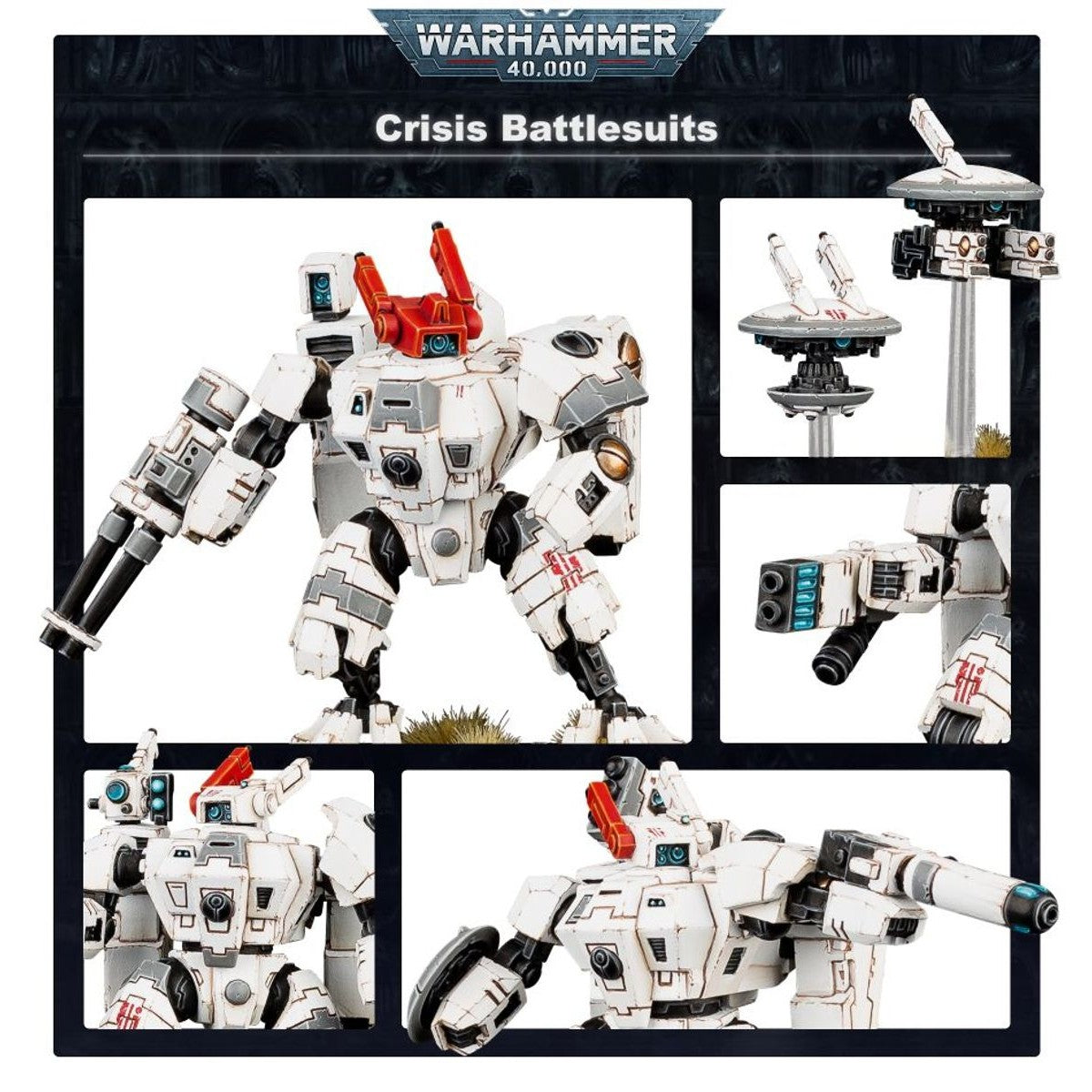 T'au Empire: Crisis Battlesuits