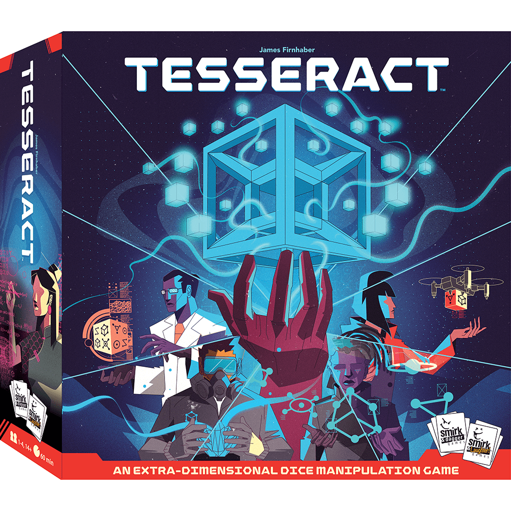 TESSERACT: Cooperative Strategy Board Game with 64 Dice