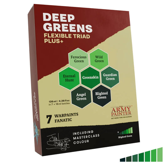 The Army Painter Flexible Triad PLUS+: Deep Greens