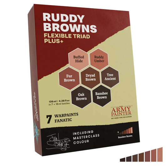 The Army Painter Flexible Triad PLUS+: Ruddy Browns
