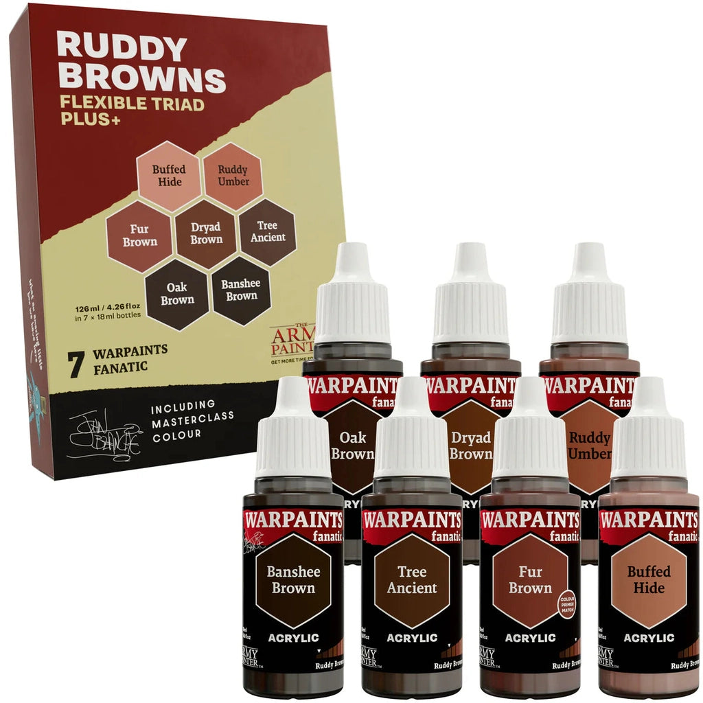The Army Painter Flexible Triad PLUS+: Ruddy Browns