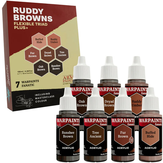 The Army Painter Flexible Triad PLUS+: Ruddy Browns