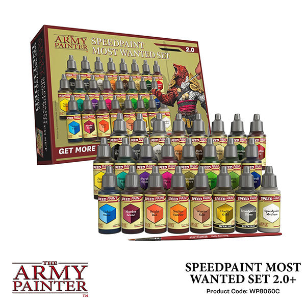 The Army Painter Warpaints Fanatic Most Wanted Set