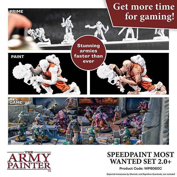 The Army Painter Warpaints Fanatic Most Wanted Set